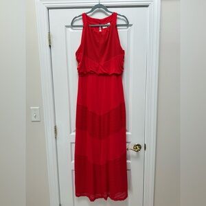 Chico’s Red Maxi Dress